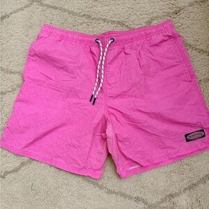 Vineyard Vines Bright Pink Swim Shorts